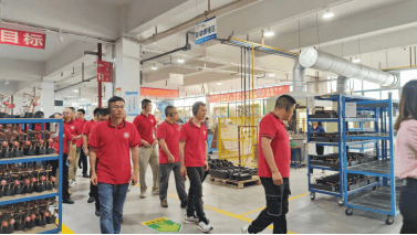 攜手并進，共繪未來——熱烈歡迎中山市江西商會企業家代表團蒞臨我司參觀交流